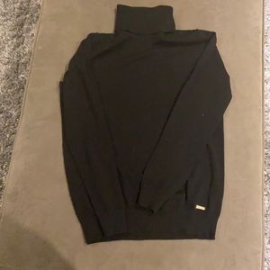 Black Calvin Klein Turtleneck Sweater